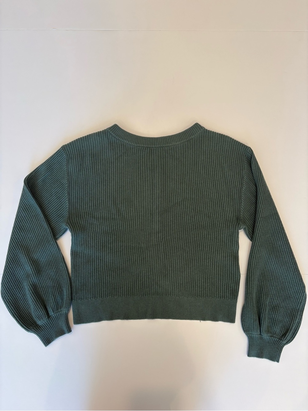 lululemon athletica Knit Reversible Crossover Sweater in Forest Green 4 - Picture 3 of 6